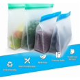 thumbnail image 3 of 10pcs Reusable Food Storage Bags,20.3*15*5cm, 3 of 5