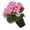 Pink, variant on UV Resistant Artificial Flowers with Green Leaves, Realistic Faux Flowers Bouquet, All Weather Decor, Ramos De Flores Artificiales for Vase Arrangement