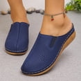 thumbnail image 6 of Iyufng Women's Closed-toe Wedge Sandals Summer Casual Outdoor Beach Shoes, 6 of 7