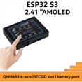 thumbnail image 5 of Placa de Desarrollo ESP32 S3 con Pantalla Táctil AMOLED de 2,41 Pulgadas, 600x450, con Carcasa y Sensor QMI8658C de 6 Ejes para LVGL, 5 of 5