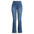 thumbnail image 2 of The Pioneer Woman Pull On Embroidered Bootcut Jeans, 32” Inseam, Sizes XS-3X, Women's and Women's Plus, 2 of 5