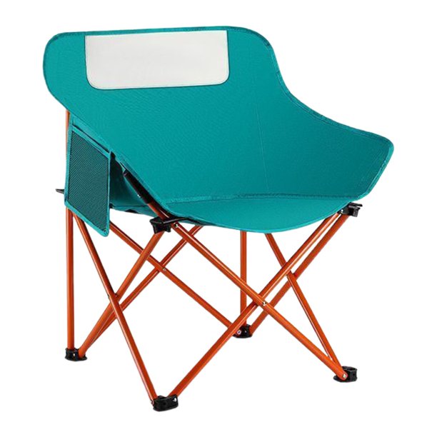 Ganfancp Silla de Camping Plegable Portátil y Ligera con Bolsa de Almacenamiento para Camping, Senderismo, Pesca y Playa Ofertas y Liquidaciones 1X Silla Plegable de Exterior