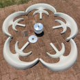 thumbnail image 4 of 1000W 12V/24V 5 Blades Wind Turbine Generator Lantern Vertical Axis Motor Kit For Home Hybrids Streetlight Use Electromagnetic ,Easy Installation, 4 of 5