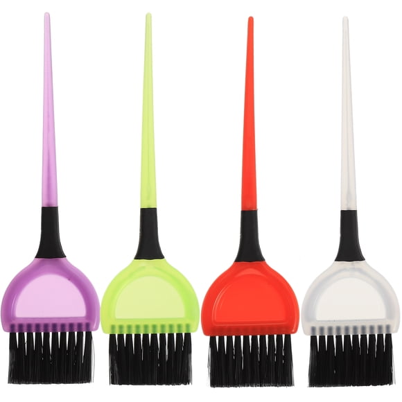 4 pinceles para teñir el cabello, prácticos para salón de belleza, suministros para teñir el cabello.