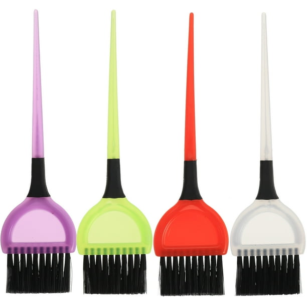 4 pinceles para teñir el cabello, prácticos para salón de belleza, suministros para teñir el cabello.