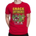 thumbnail image 2 of Officially Licensed Van Holten's Pickles Snack Attack! Men's T-shirt, 2 of 3