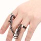 thumbnail image 5 of ADDHAT Anillo Retro Para Mujer De Aleación Con De Delicada Y Ajustable, 5 of 8