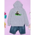 thumbnail image 3 of Cute Giant Panda Family Hoodie Juniors -Image by Shutterstock,  Small, 3 of 4