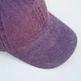 thumbnail image 4 of 2 Piezas Mujeres Niñas Cola Sombrero de Béisbol Sombreros de Visera para ejercicio Libre Playa Camping , Púrpura Borgoña Yinane Sombrero de visera de verano, 4 of 8