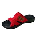 thumbnail image 2 of Willtoo Orthopedic Sandals for Women Arch Support Summer Flat Sandals Wide Non Slip Slip on Sneakers Comfortable 2026 Foam Shoes, 2 of 7