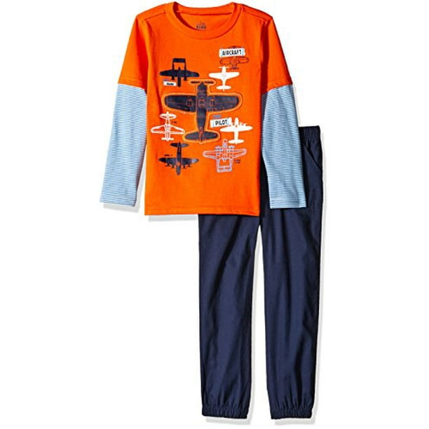Kids Headquarters Kids Headquarters Little Boys 2fer Pants Set