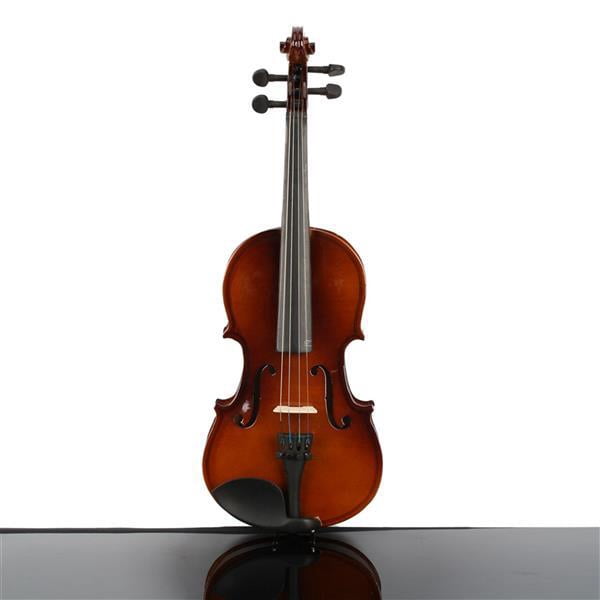 Alvantor 1/4 Size Acoustic Violin Set for Kids Ages 5-7 - Natural Wood with Case and Accessories