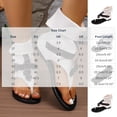 thumbnail image 3 of Women Faux Leather Sandals Metal Buckle Open Toe Ankle High Comfy Non-Slip Flat Shoes For Beach Casual Summer (6, Silver), 3 of 9