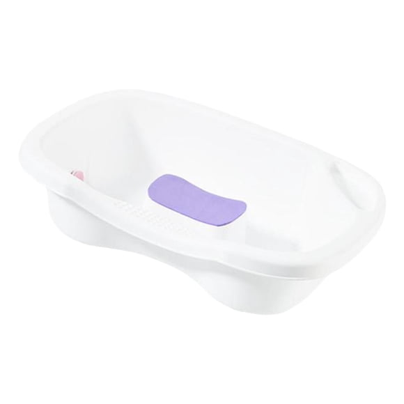 Minnieouse Lavabo de cabello portátil con tubo para de cabello Peluquería Embarazada Ropa interior Blanco