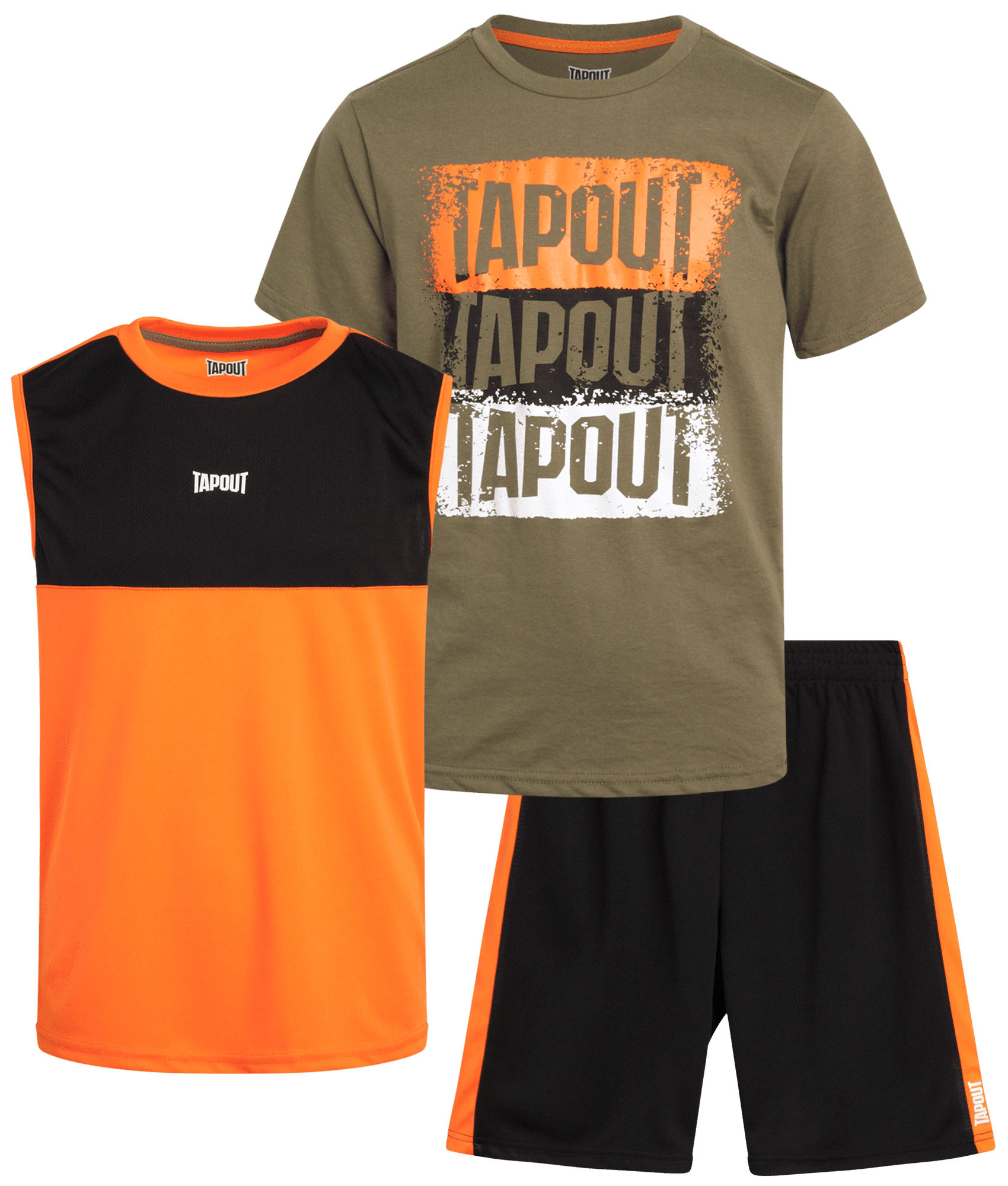 tapout-boys-active-shorts-set-wrestling-t-shirt-tank-top-and