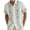 Light Green, variant on Beach Shirts for Men Summer Short Sleeve Button Down Lapel Collar Loose Fit Hoho Floral Print Casual Vacation Shirt