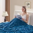 thumbnail image 5 of LAMIRO Weighted Blanket for Adults,27.55×39.38In Heavy Blanket for Sleeping Perfect,Washable Weighted Blanket Breathable Blanket,Machine Washable, 5 of 7