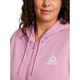 thumbnail image 4 of Reebok Women's and Women's Plus Day to Day Zip Up Hoodie, Sizes XS-4X, 4 of 5