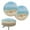 Beach Sea Starfish, variant on ZIATUBLE Mushroom Daisy Plants Bar Stool Cover Slipcovers Foldable Stool Covers Cushion 12"-14" Kitchen Bar Stool Chair Seat Cover 2 Pieces Padded Round Stool Covers with Elastic