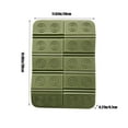 thumbnail image 3 of COFEST Portable Outdoor Seat Cushion for Picnics, Foldable Single Park Seat Cushion, Lightweight Red Camping Cushion, Compact Travel Seat Pad with Carry Strap. Green, 3 of 7