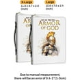 thumbnail image 3 of Bible Covers for Men - Armor of God Bible Cover - Christian Bible Cover with Faith Scripture - Religious Appreciation Gifts for Pastor, Father's Day Gifts (C - Armor of God, Medium), 3 of 7