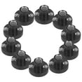 thumbnail image 4 of 10 Pcs Support d'Ampoule Miniature Tête Plate Base de Lampe en Plastique pour Expériences de Physique, 4 of 8