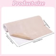 thumbnail image 2 of 11.8" L x 59" W Suede Fabric Wrap Microfiber Fabric Self-Adhesive Suede Look for Car Interior Beige Self Adhesive Film Sticker DIY Elastic Peel Stretch Film Fabric for Furniture Decor Clear DIY, 2 of 9