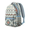 thumbnail image 2 of Trendy Boho Backpack for Women - Tribal Print, 17 Inch Laptop Sleeve, Roomy College Daypack, Perfect for Dorm to Library Commute, 2 of 6