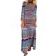 thumbnail image 1 of Gibobby Vestidos de sueter Vestido estampado estilo bohemio de manga larga a la moda con cuello redondo para mujer, falda larga(Azul,G), 1 of 5
