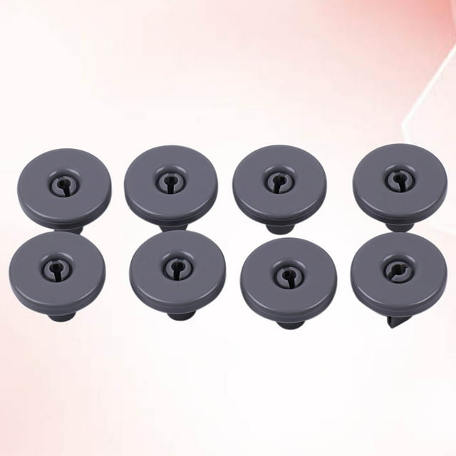 WHAMVOX 8 Pcs Roues de Remplacement en Plastique pour Lave-Vaisselle, Design Universel, Usage Domestique et Cuisine