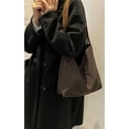 thumbnail image 3 of LHSHID Femmes Filles Rétro Toile Hobo Sac Suspendu Sac Seau Mode Sac Bandoulière Sac d'Épaule, 3 of 4