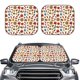 thumbnail image 2 of Balery Hot Dog Pizza Parasol para parabrisas de coche de 2 piezas | Parasol plegable para parabrisas delantero de coche para la mayoría de sedanes-Small, 2 of 6