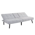 thumbnail image 6 of Serta Landry Modern Convertible Sofa, Light Gray Fabric, 6 of 15