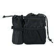thumbnail image 2 of Pet Waist Bag Training Pouch Waist Belt Shoulder Strap for Travel Black, 2 of 8