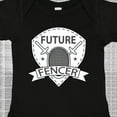 thumbnail image 4 of Inktastic Fencing Future Fencer Sports Boys or Girls Baby Bodysuit, 4 of 5
