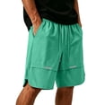 thumbnail image 2 of Aimik Men's Running Shorts with Side Pockets Drawstring Quick-Dry Summer Shorts for Gym Workout Outdoor Fitness Training, 2 of 6