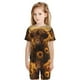 thumbnail image 5 of Balery Cute Cow Sunflower Field Conjunto de Pijama Infantil de Manga Corta con Estampado – Ropa de Dormir de Algodón Suave-Large, 5 of 5