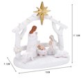 thumbnail image 5 of Belén Interior Decoración Navideña Interior con Luces LED Decoración de Mesa Navideña Memoria (Pesebre de Figuras), 5 of 5