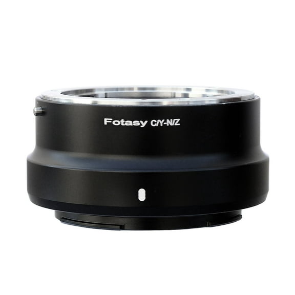 Fotasy Contax Yashica CY Lens to Nikon Z Mount Mirrorless Camera Adapter, Compatible with Canon FD Lense & Nikon Mirrorless Z5 Z50 Z6 Z7 Z6II Z7II Z fc Z9