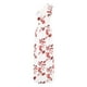 thumbnail image 4 of VISgogo Vestido de un hombro para mujer, estampado floral / Tie Dye, sin mangas, dobladillo dividido, plisado, cintura alta, falda de una pieza VISgogo moda, 4 of 9