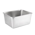 thumbnail image 1 of CSChome Cat Litter Box Rectangle Stainless Steel Litter Box Low Entry Open Spacious Metal Litter Pan Pet Accessories, 1 of 7