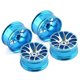 thumbnail image 1 of 4 llantas de 52 x 26 mm para Redcat Sakura Tt02 Mn86k 1/10 RC Drift On-road Car, azul, 1 of 5