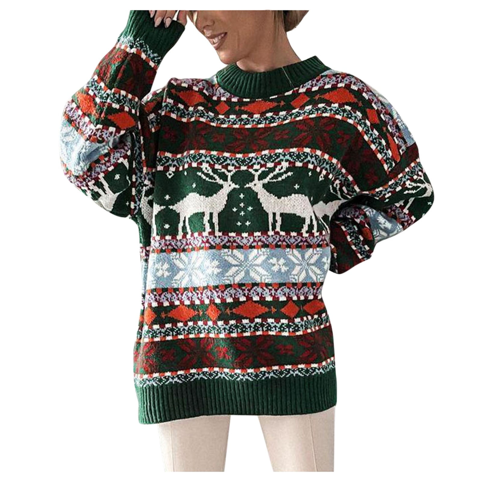 Graphic print sweater hotsell