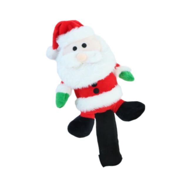 Funda para cabeza de palo de golf de madera con cuello largo, accesorio de golf, regalo encantador para golfistas. Papá Noel