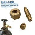 thumbnail image 4 of Car Conditioner Adapter Refrigerants Bottle Adapter For R134A W21.8 To 1/4 Sae, 4 of 10