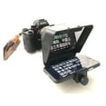 thumbnail image 2 of Portable Prompter Smartphone Teleprompter For Phone And Camera For News Live Interview Speech ,Easy setup, Desktop controlled, 2 of 6