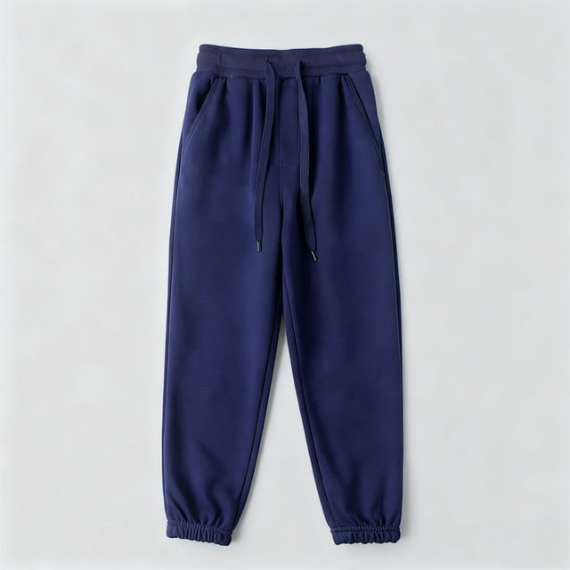 Pantalones largos para niños, pantalones deportivos de temporada escolar, pantalones de color liso con ribete en los tobillos para adultos, pantalones a prueba de mosquitos, pantalones para niñas, pan