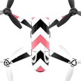 thumbnail image 1 of MightySkins PABEBOP2-Black Pink Chevron Skin Decal Wrap for Parrot Bebop 2 Quadcopter Drone - Black Pink Chevron, 1 of 4