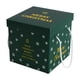 thumbnail image 1 of Caja de regalo navideña de 2 piezas, vacía, plegable, para oficina, color negro mate, 20 x 15 x 10 cm, 1 of 8