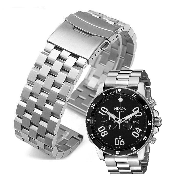 魅了 A549000 Nixon Ranger Chronograph ブラック 腕時計(アナログ